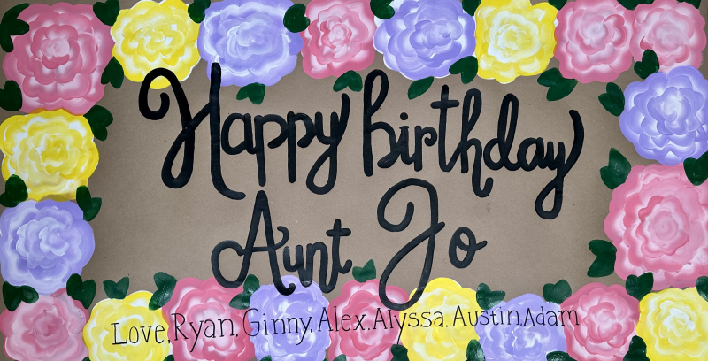 Happy Birthday Aunt Jo!